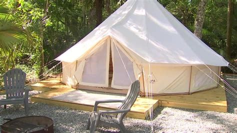 glamping hillsborough river state park|Glamping now offered at Hillsborough River State。